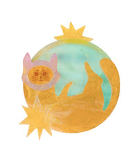 Meow-ry & Bright Brooch