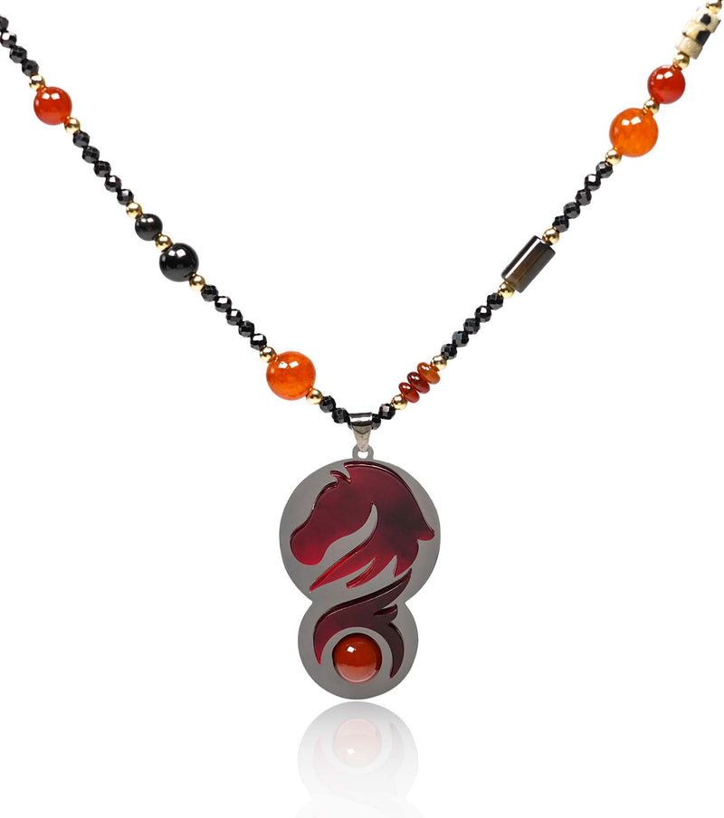 Spirited Horse Necklace