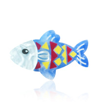Lisbon Fish Brooch For European Cultural tourism