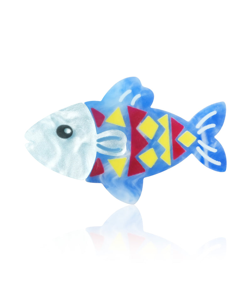 Lisbon Fish Brooch For European Cultural tourism