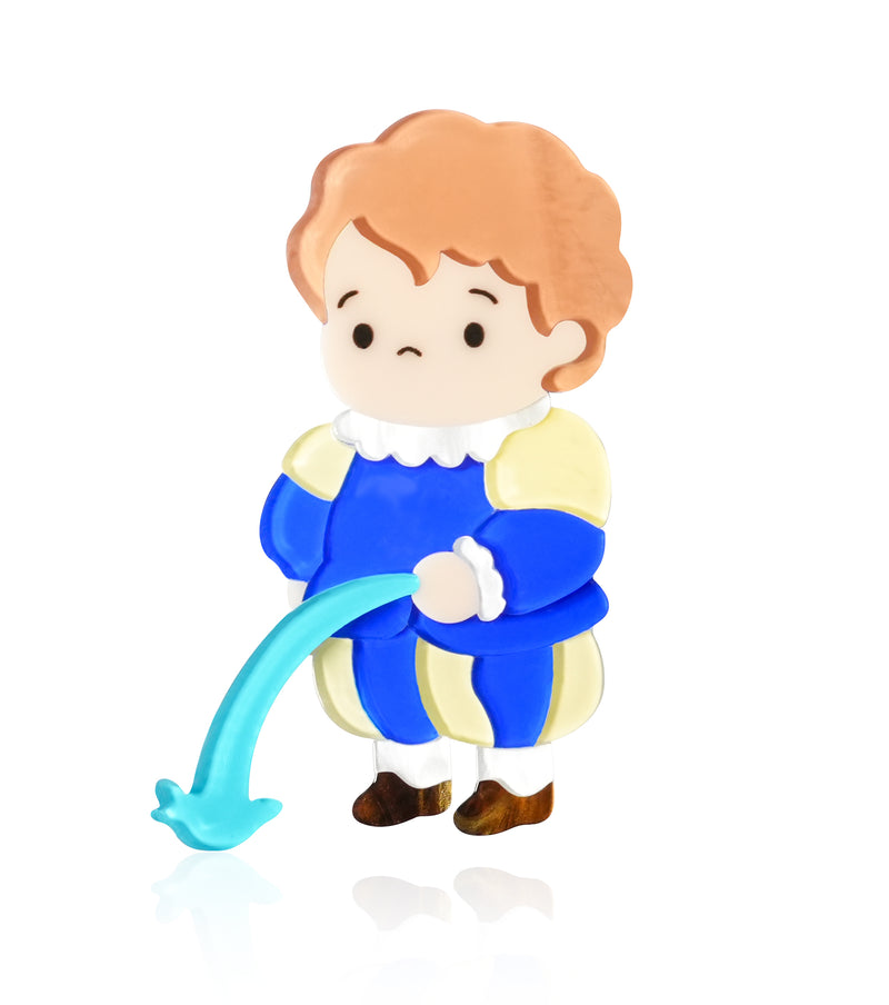 Brussels Boy Brooch