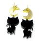 Luna the Crescent 
Darling Earrings